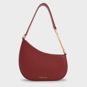 Agatha Chain-Accent Shoulder Bag
